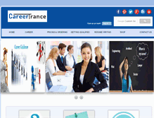 Tablet Screenshot of careertrance.com